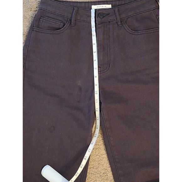 PACSUN Mom Jean - Size 26 - Dark Wash Denim - LA Fashion - Picture 9 of 11